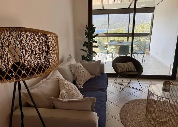 Charmante Petite Maison Magnifique Vue 度假居 普罗普里亚诺